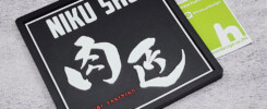 ที่รองแก้วยางหยอด NIKU SHO